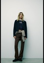 Брюки с низкой посадкой ZARA 4661/503