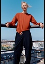 Комбинированный топ с пряжкой ZARA 4770/657