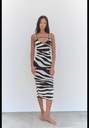 Трикотажное платье с эффектом складок ZARA 4938/113
