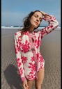 Рубашка с греческим цветочным принтом ZARA 5029/154