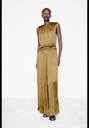 Сатиновый комбинезон с пряжкой ZARA 5029/165