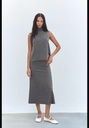 Мягкий топ с высоким воротом ZARA 5039/378-5