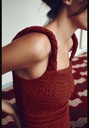 Текстурированный топ на бретельках ZARA 5039/627