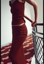 Текстурированная драпированная юбка ZARA 5039/628