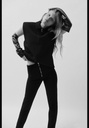 Жилет на молнии с подплечниками ZARA 5063/813